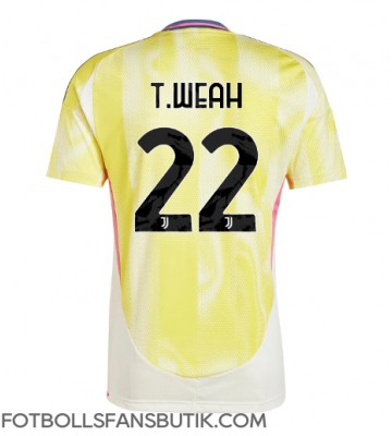 Juventus Timothy Weah #22 Replika Bortatröja 2024-25 Kortärmad